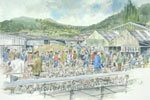 click to view Abergavenny farmers market