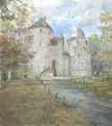 water colour paintings of Castle Coch