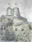 Painting of Criccieth Castle, North Wales