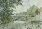 Painting of cwm-corrwg, Argoed