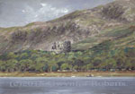 Painting of Dolbadarn Castle, Llanberis, North Wales