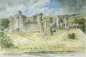 Painting of Kidwelly Castle