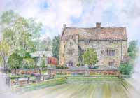 Paintings of LLancaiach fawr Manor, Nelson