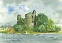 painting of Llandovery Keep