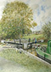 Lock 64 along the Brecon to Monmouthshire canal