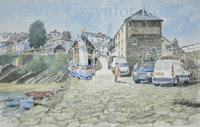 Paintings of West Wales-New Quay