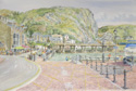 Watercolour paintings of Barmouth, North Wales