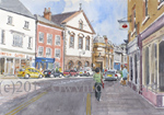Painting of Brecon Town