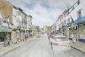 Painting of Castle Street, Conwy