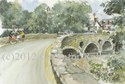 Paintings of Cenarth, West Wales