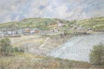 Painting of Combe Martin, North Devon