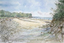 Paintings of Coppet Hall Beach, Saundersfoot by Welsh Artist Gwynfor Roberts