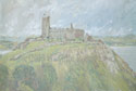 Painting of Criccieth Castle, North Wales