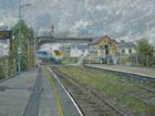 Paintings of Ferryside Railway Station