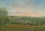 Looking towards Fleur de lys, South Wales