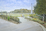 paintings of Welsh beaches, West Wales