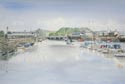 painting of porthmadog harbour