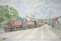 Festiniog steam train