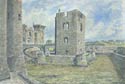 paintings of Raglan castle, Monmouthshire