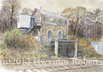 Signal box at Ystrad Mynach