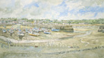 Watercolour paintings of Saundersfoot, West Wales