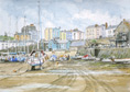 Painting of Tenby harbour