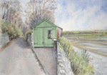 Welsh Art-Laugharne Castle, West Wales
