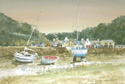 Painting of Solva harbour