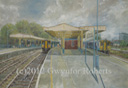 Paintings of Queen Street railway station, Cardiff