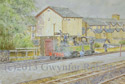 Paintings of Steam train at Blaenau Ffestiniog