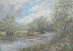 The Rhymney River through Ystrad Mynach