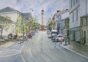 watercolour-painting-of-the-town-clock-tredegar