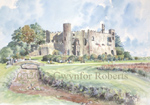 Welsh Art-Laugharne Castle, West Wales
