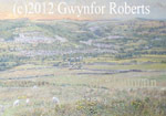 Looking towards the Brecon Beacons from Nelson mountain