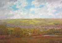 Oil painting of Ynysybwl