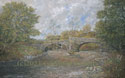 Painting of old bridge, Ystrad Mynach