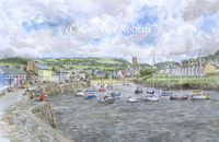 Paintings of Aberaeron, West wales