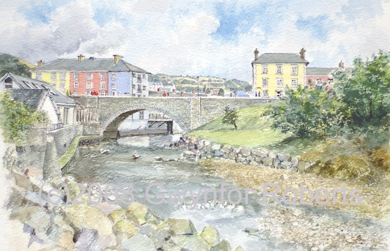 Paintings of West Wales-Aberaeron