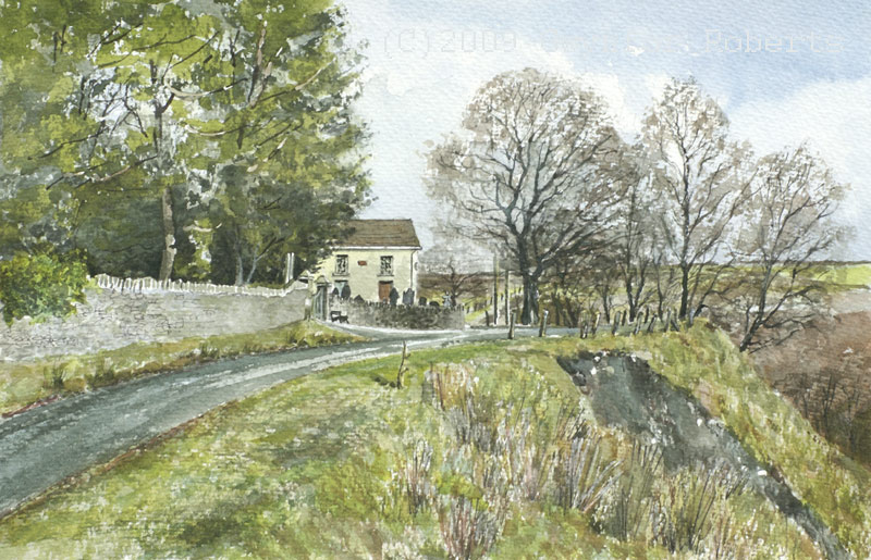 Painting of Zion Chapel, Bedlinog