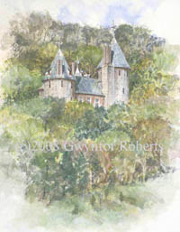 Paintings of Castle Coch