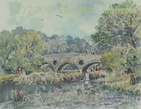 Paintings of Cenarth, West Wales