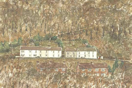 Terraced houses,Deri.