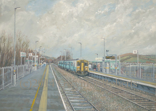 Energlyn and Churchill Park railway station
