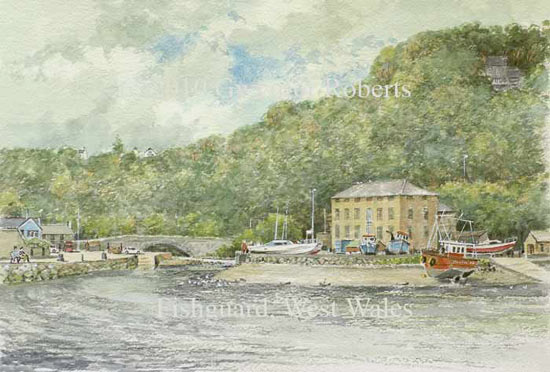 Paintings of Fishguard, West Wales