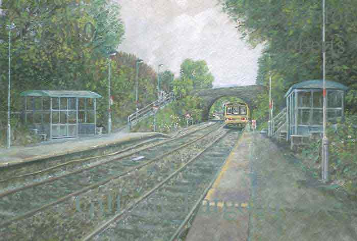 Gilfach Fargoed railway station,  County of Caerphilly, South Wales