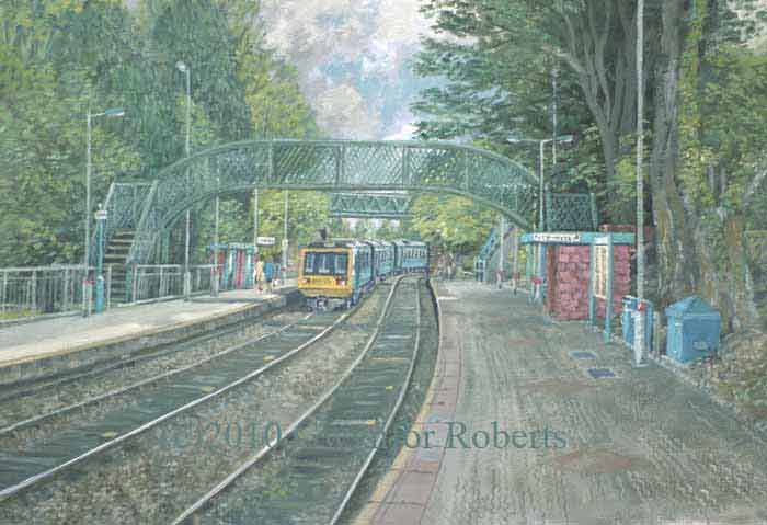 Hengoed low level railway station