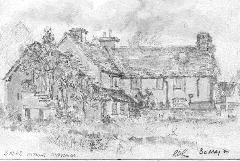 Sketch for Penycoed fawr Farm, Bedwellty