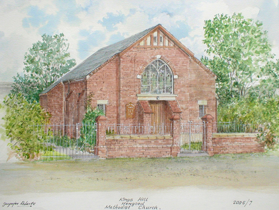 King's Hill Methodist Church, Hengoed