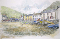 Paintings of Llangrannog, West Wales