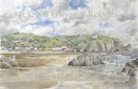 Paintings of Llangrannog, Ceredigion, West Wales